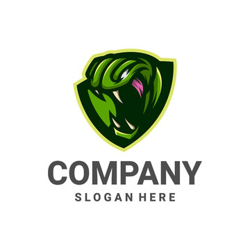 Illustration vector graphic of Head snake, good for logo design