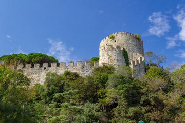 Fototapeta na wymiar Rumelihisari Fortress