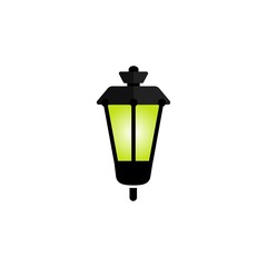 Fototapeta na wymiar Garden lamp icon vector design templates