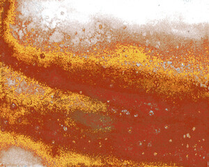 Abstract, watercolor orange background, texture, colorful spots of bright colors. 5