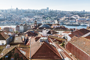 Obraz premium Vue sur Porto depuis le Belvédère de Vitoria