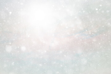 abstract snow background sky snowflakes gradient