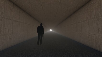 empty tunnel