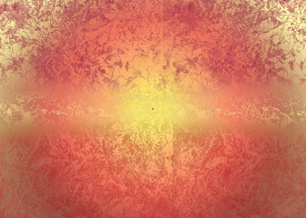 Golden Abstract  decorative paper texture  background  for  artwork  - Illustration