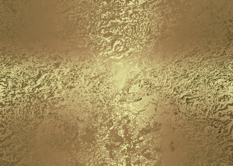 Golden Abstract  decorative paper texture  background  for  artwork  - Illustration