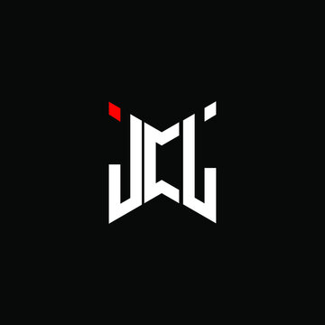 JCL letter logo creative design with vector graphic