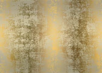 Golden Abstract  decorative paper texture  background  for  artwork  - Illustration