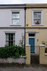 Fototapeta na wymiar View of the picturesque Notting Hill houses