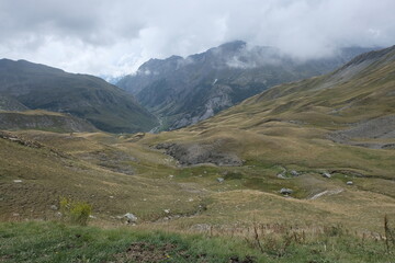Fototapeta premium Mont Blanc valley. France-Switzerland-Italy