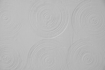 Abstract background gypsum panel, spiral-shaped volumetric, white circles, futuristic background,...