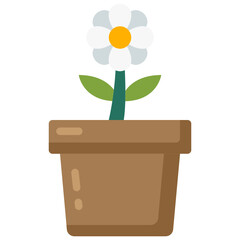 house plants flat icon