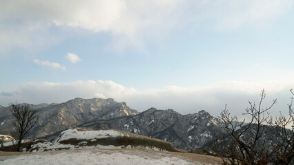 landscape in the mountains