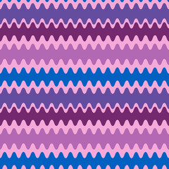 Seamless pattern on a square background - color waves. Geometry, abstraction