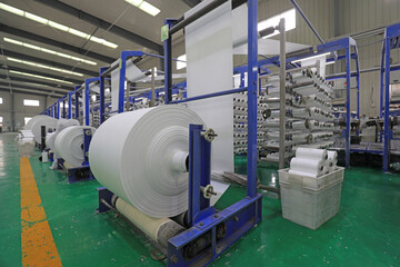 Mechanical equipment of plastic fiber production line, North China