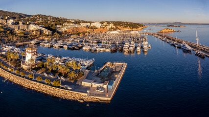 Fototapeta premium Puerto Portals, Calviá, Mallorca, Balearic Islands, Spain