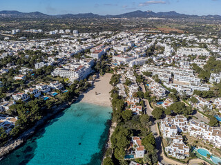 cala Gran, Cala d'Or, Santanyi, Mallorca, Balearic Islands, Spain