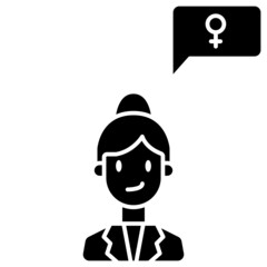 message solid icon