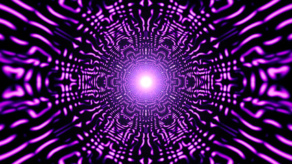 Bright Purple Intricate Pattern Background