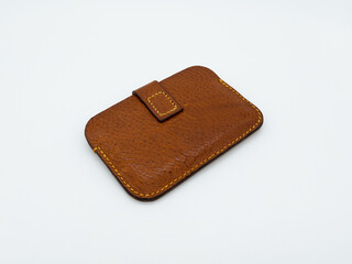가죽으로 만든 신용카드 및 명함 지갑
