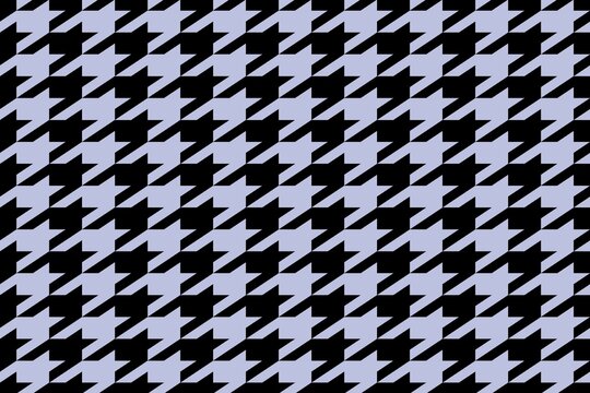 Periwinkle Houndstooth Pattern