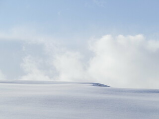 Fototapeta na wymiar snow covered mountains