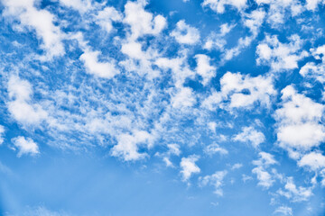 Beautiful blue sky image