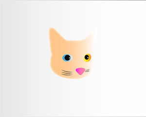 Cat vector art | Graphic designing | Animal vector art