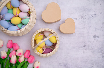 Card Easter concept photo. Easter photo. Egg. Card