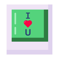 Love image Vector icon which is suitable for commercial work and easily modify or edit it

