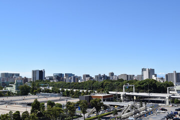 Fototapeta na wymiar Panorama of Shinagawa ward, Tokyo, Japan