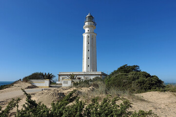 Fototapeta na wymiar Leuchtturm am Cabo de Trafalgar