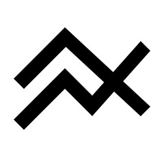 graphic line icon, graphic line symbol, graphic line vector