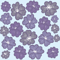 Seamless floral pattern, flowers pattern
