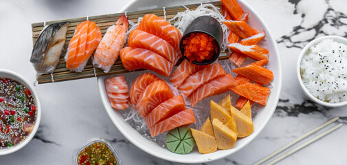 Fresh Japanese Sashimi Mixed Selections