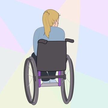 Wheelchair from Behind