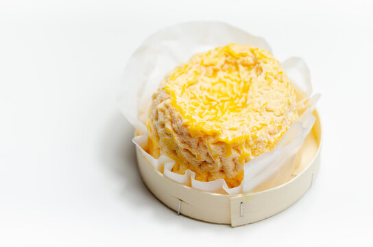 Langres, French soft cheese from the plateau of Langres in the region of Champagne-Ardenne