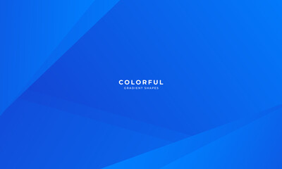 Fototapeta premium Abstract blue geometric background. Modern template design for covers, brochures, web and banners.