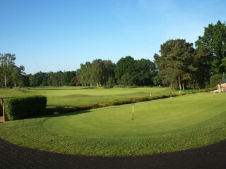 Fototapeta premium Golfing day in the sun