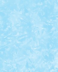 Blue frozen background