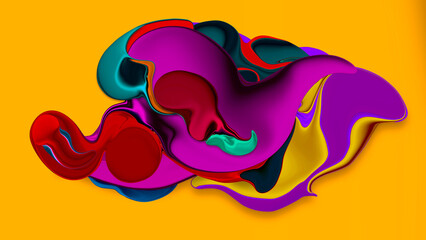 Abstract modern shape and color design background, Gradient colorful abstract background