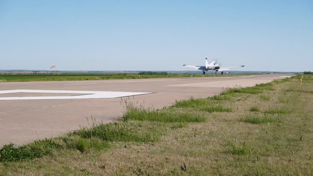 Landing of a Small Aircraft