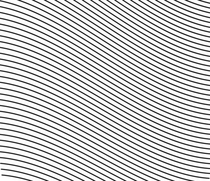 Wavy, waving curvy parallel lines. Undulate, squiggle stripes background, pattern and texture