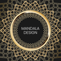 Mandala Design for social media contents, gift card, etc. This file in *.svg format. Import this file into your favorite vector editor.