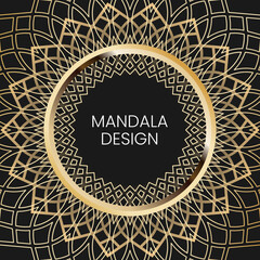 Mandala Design for social media contents, gift card, etc. This file in *.svg format. Import this file into your favorite vector editor.