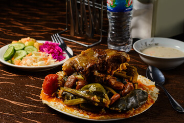 Eastern dolma food, Arabic, Asian