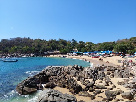 Puerto Angelito in Puerto Escondido