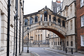 British architecture arch in Oxford city