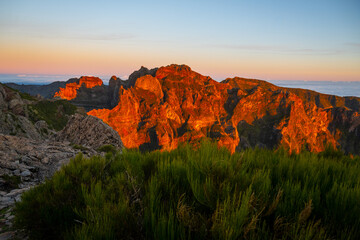 Obraz premium Madeira - From Pico do Arieiro to Pico Ruivo 
