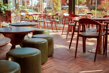 indoors interior design modern coffee shop no people daylight