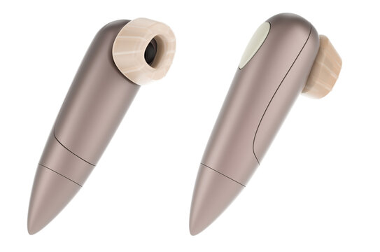 Clitoral pump, 3D rendering